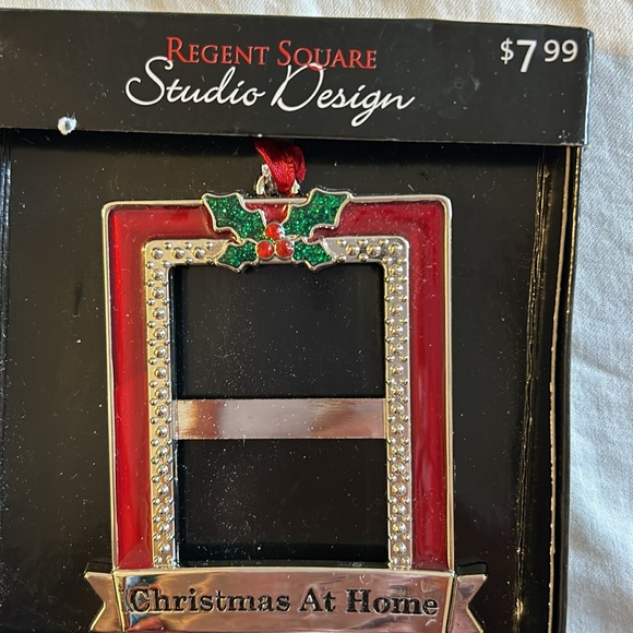 Christmas at Home ornament photo frame - Picture 2 of 4